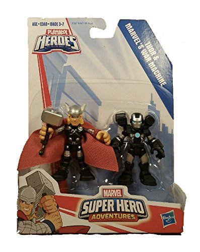 Playskool Heroes Marvel Super Hero Adventures Thor and War Machine