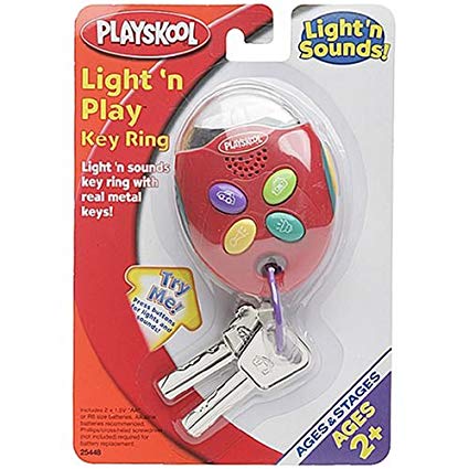 Playskool Ages & Stages Light 'n Play Key Ring
