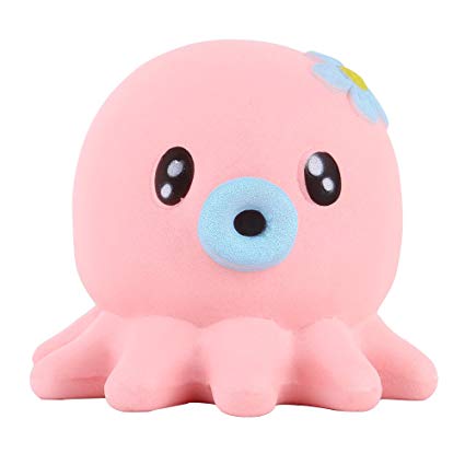 Anboor Squishies Slow Rising Kawaii Scented Soft Animal Squishies Toys Color Random
