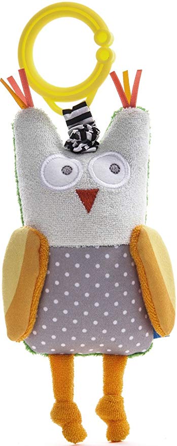 Taf Toys Obi The Owl Jittering Baby Toy