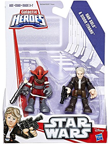 Playskool Heroes Star Wars Galactic Heroes Han Solo and Sidon Ithano Toy