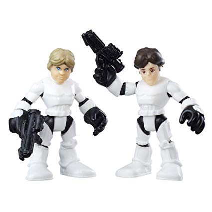 Playskool Heroes Galactic Heroes Luke Stormtrooper and Han Stormtrooper