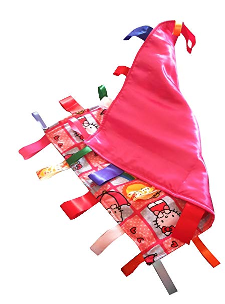 Hello Kitty ~ Reversible Blanket with Ribbon Tabs
