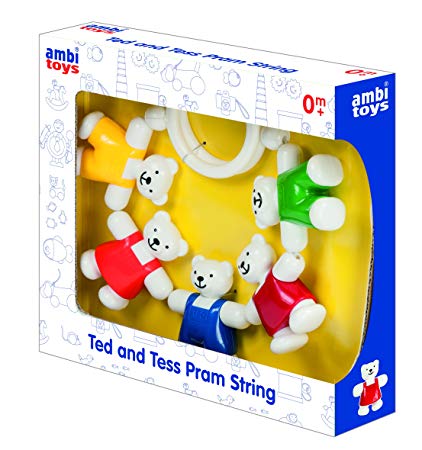 Ambi Toys Ted and Tess Pram Stroller String