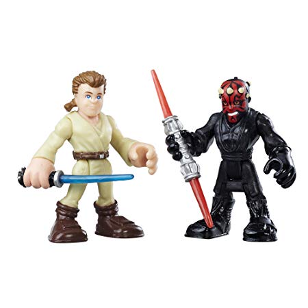 Playskool Heroes Star Wars Galactic Heroes Obi-Wan Kenobi and Darth Maul