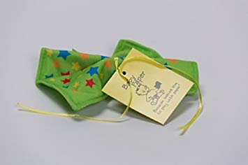 Baby Paper - Crinkly Baby Toy - Green with Stars