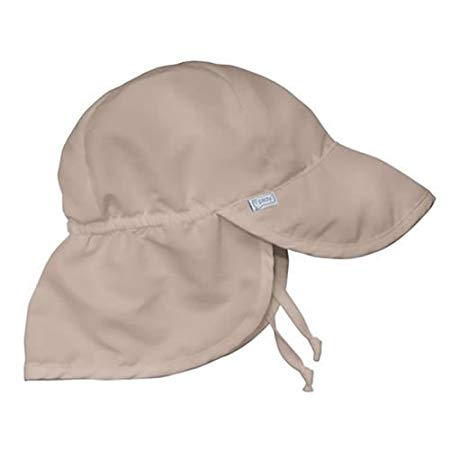 Toddler Solid Flap Sun Protection Hat - Khaki (2-4 yr.)