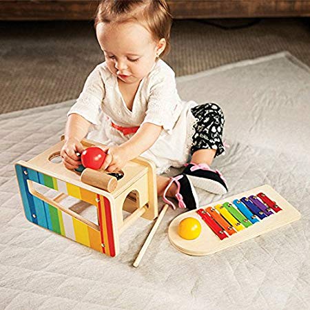 Fat Brain Toys Pound and Tap Bench - My Little Mozart Musical Bench