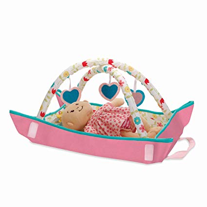 Manhattan Toy Wee Baby Stella Portable Play Gym Soft Baby Doll Accessories Set for 12