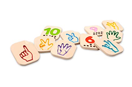 PlanToys Hand Sign Numbers 1 - 10