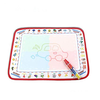 Lookatool® Cute New Water Drawing Painting Writing Mat Board Magic Pen Doodle Toy Gift 39X29cm