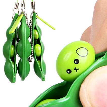 Fabal Fun Beans Squishy Toys Pendants Anti Stress Ball Squeeze Funny Gadgets