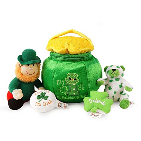 Baby's 1st Saint Patrick's Day Toy Pot o' Gold Playset Gift Idea - NEW! 2018!