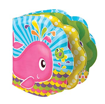 Playgro 0184165 Find The Fish Bath Book, Pink